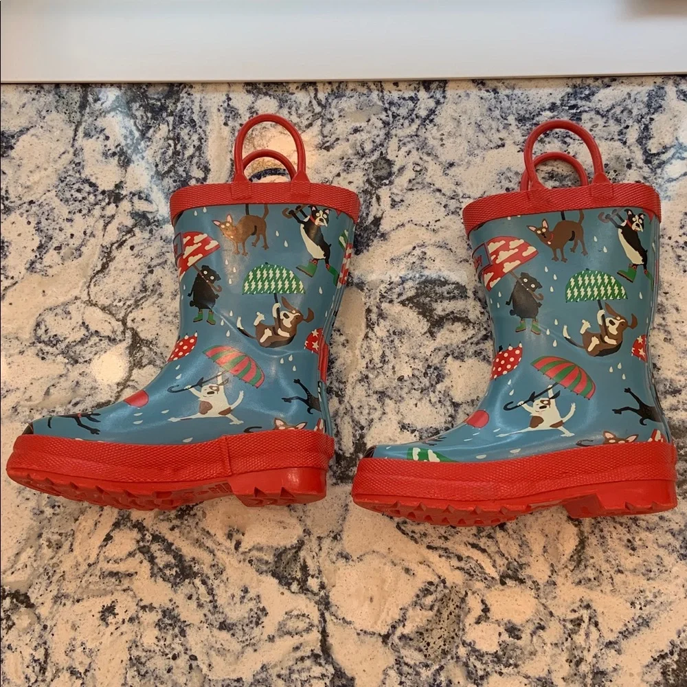 Hatley Kids' Red Rain Boots Size 8